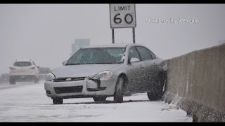 preview picture of video '3/4/2015 Central OK Snow And Travel Headache'