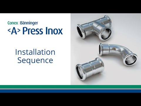 ＜A＞ Press Inox Installation Sequence