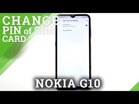 How to Change SIM PIN on NOKIA G10 – Security Settings