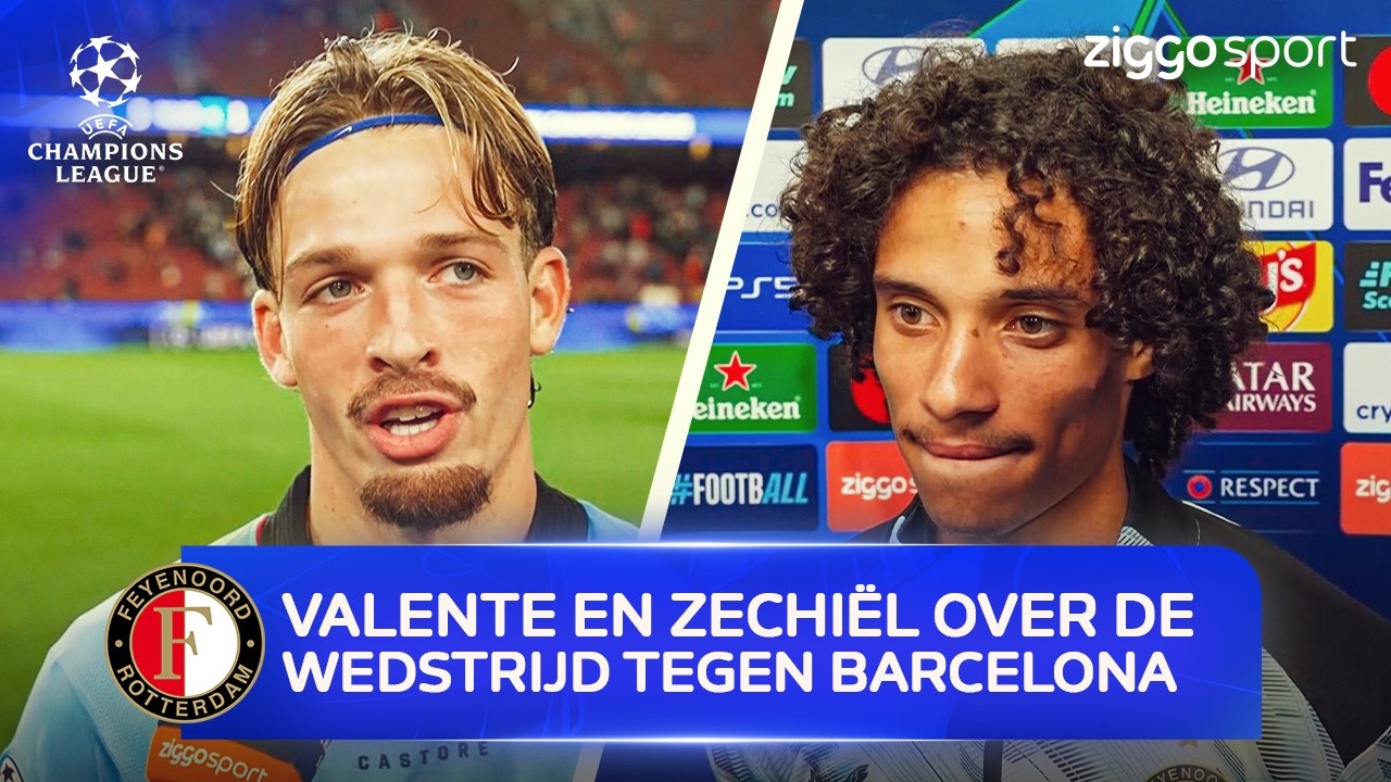 Zechiël: "Als je naar hun kwaliteiten kijkt, kan je hem accepteren" 🗣️ | Interview Valente & Zechiël