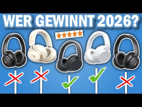 Die besten KABELLOSEN KOPFHÖRER 2026 | Top 5 Bluetooth Kopfhörer