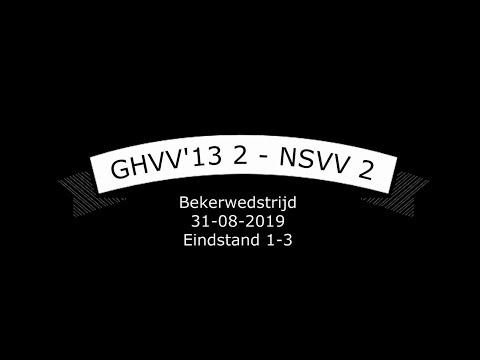 GHVV '13 2 - NSVV 2, 31-08-2019