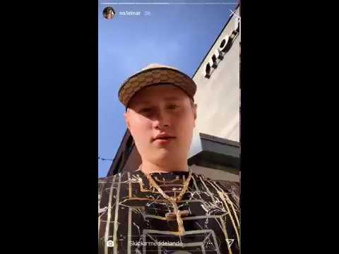 Einar filmar hans grabbar