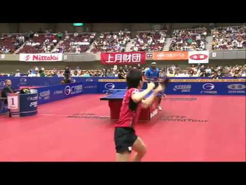 Outstanding Lob rally at #ITTFWorldTour 2014 Japan