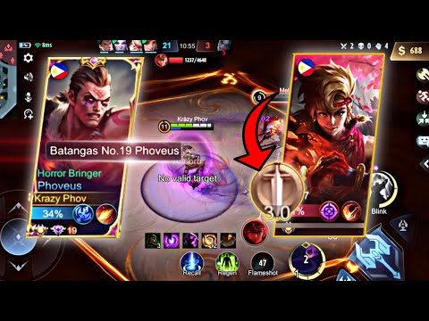 THIS IS HOW TO DELAY YIN IN EXP LANE USING PHOVEUS | PHOVEUS UNKILLABLE GAMEPLAY! | Mobile Legends