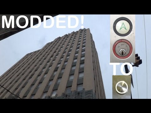 elevaTOUR: Haughton elevators at Allied Arts building before and after mod w/Machine Room Tour