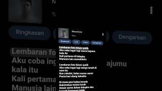 Download lagu Lirik Lagu Tulus - Monokrom (lirikgabut) mp3
