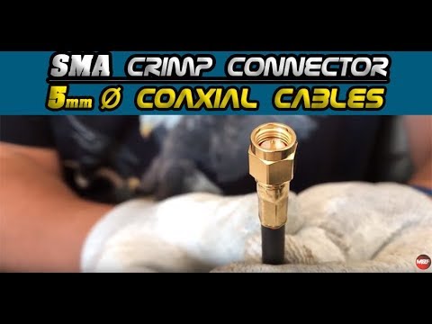 SMA Crimp Connector Installation (5MM/.200\