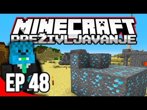 MINECRAFT: PREŽIVLJAVANJE #48 - OVOLIKO DIJAMANATA NIKADA NISAM VIDIO (Sezona 2)