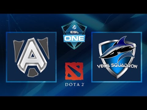 Dota 2 - Alliance vs. Vega - Game 3 - ESL One Frankfurt 2016 - Groupstage