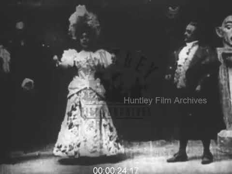 Early Sound Film of Woman Singing Opera, 1900s - Film 1033874