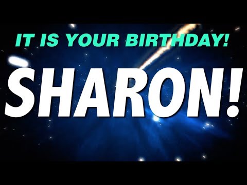 HAPPY BIRTHDAY SHARON! This is your gift.