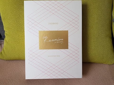 [UNBOXING] Kim Jaejoong ( 김재중 / ジェジュン)  - The Reunion in Memory First Press Limited Edition DVD