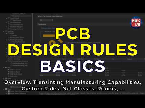 PCB Design Rules 101 - Phil's Lab #170