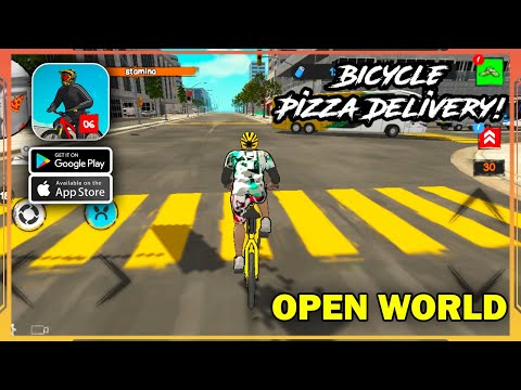 Видео Bicycle Pizza Delivery #1