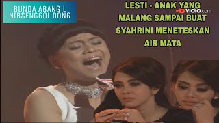 Download lagu SYAHRINI SAMPAI MENETES AIR MATA LESTI - ANAK YANG MALANG mp3 Download lagu SYAHRINI SAMPAI MENETES AIR MATA LESTI - ANAK YANG MALANG mp3