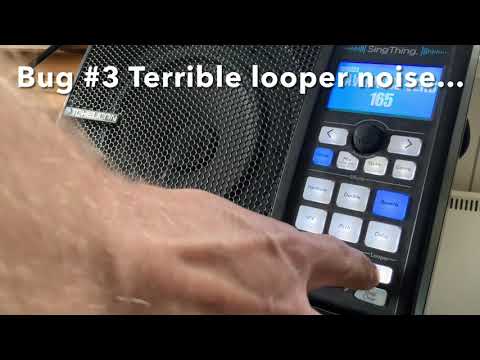 TC-Helicon SingThing SEVERAL BUGS, FIRMWARE NEEDS AN UPDATE