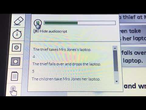 Read and number in order. Listen and check