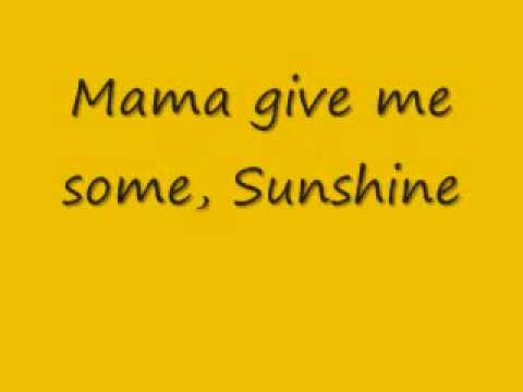 Sunshine - Jesse McCartney (Lyrics)
