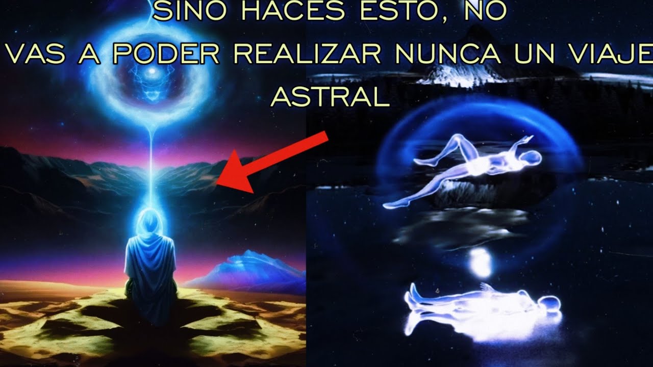 La METODOLOGÍA BASE y VERDADERA Para poder realizar VIAJES ASTRALES.