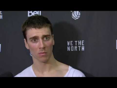 Raptors Practice: Tyler Hansbrough - April 6, 2015