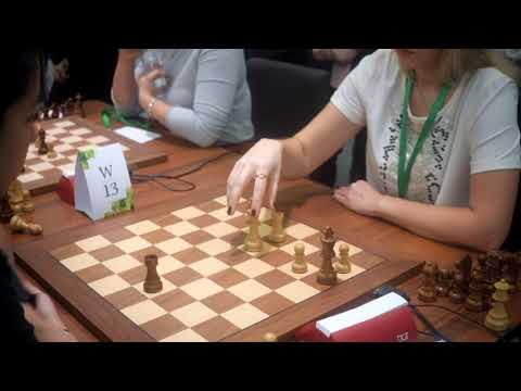 WGM Zhukova plays endgame