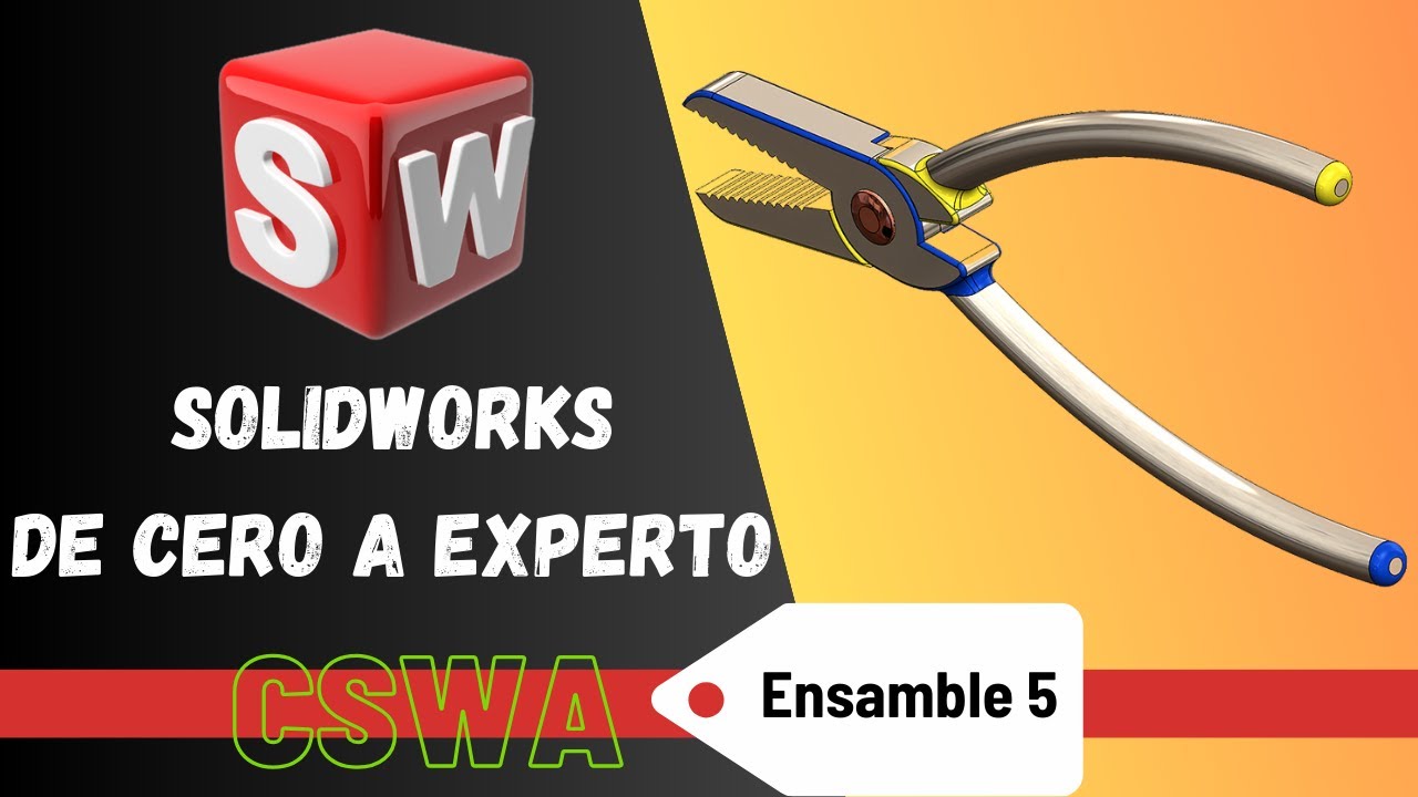 Curso SOLIDWORKS De Cero a Experto. Lección 25 ENSAMBLAJE 5