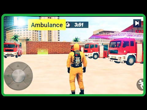 911 Emergency Rescue Service - Firefighter, Doctor and Policeman Game - Android Gameplay