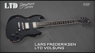 Video thumbnail for Lars Frederiksen's Signature ESP Guitar - LTD Volsung by Rancid