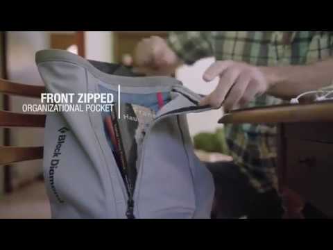JAV Juodas Diamond Street Creek 24L bordeaux kuprinė video