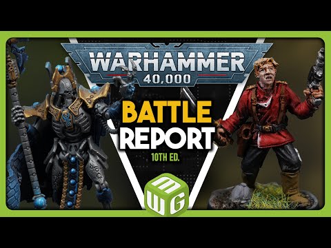 Grizzled Company Astra Militarum vs Awakened Dynasty Necrons 10th Ed 40k Matched Play Battle Report
