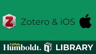 Using Zotero on iOS (iPad)