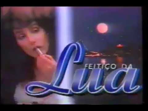 Chamada da Sessão de Sábado com o filme Feitiço da Lua (1996)