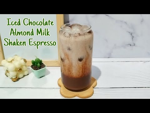 How To Make Starbucks Iced Chocolate Almond Milk Shaken Espresso At Home