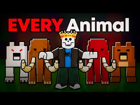 I Tamed EVERY ANIMAL in 99 Nights in the Forest