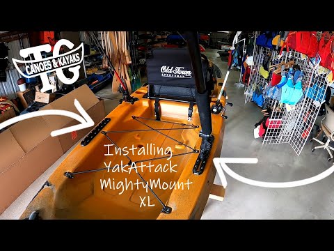 How To Install YakAttack Rails On Your Kayak