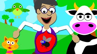 There Was An Old Lady Who Swallowed A Fly Nursery Rhymes &amp; Kids Songs | Classic Nursery Rhymes