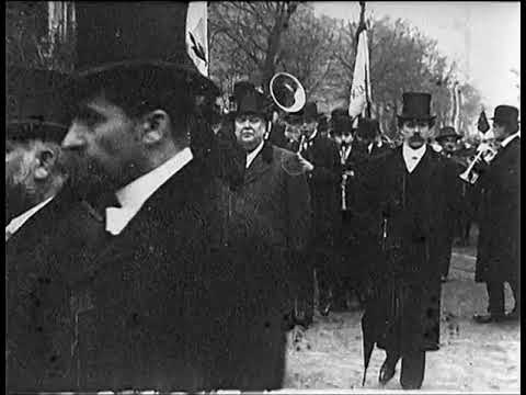 Die Beisetzungsfeierlichkeiten SKH des Großherzogs Wilhelm IV (2. Em Luxemburgo) (1912) Marzen