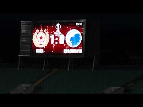 Гол на ЦСКА (Мауридеш) срещу Копенхаген (CSKA (Maurides) scores vs. F. C. Copenhagen)