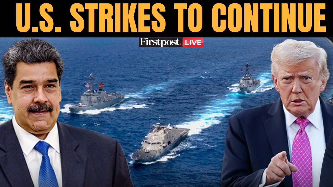 LIVE: White House Says US Strikes on Suspected Drug Boats Will Continue Amid Venezuela Tensions
