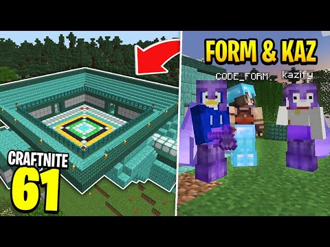 Craftnite: #61 - WE FINALLY BUILT THE BOXING ARENA (ft. Form & Kaz)