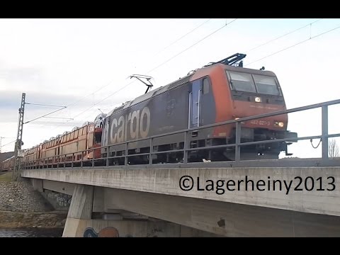 Rheintalbahn - Emmendingen PKW-Transport in Schleichfahrt