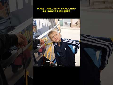 Maks zatankował mi samochód za swoje pieniądze ❤️