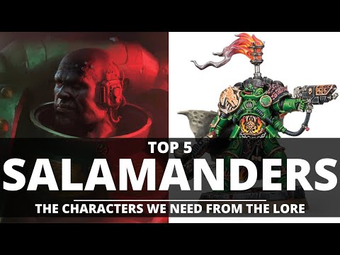 TOP 5 SALAMANDERS WE NEED! FROM LORE TO THE TABLE TOP!