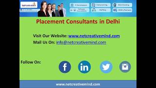 Placement Consultants and placement agencies in Delhi