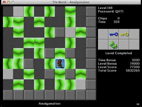 Let's Play Chip's Challenge: Walls of CCLP4 - Part 40 - Groundhog Chip