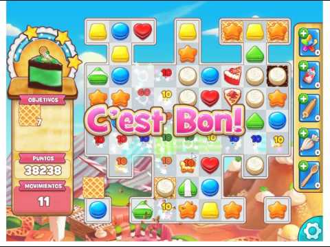 Cookie Jam - LEVEL 715  --   3 STARS  ( No booster ) GAMES ç
