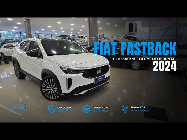 Vídeo FIAT FASTBACK 1.3 TURBO 270 FLEX LIMITED EDITION AT6