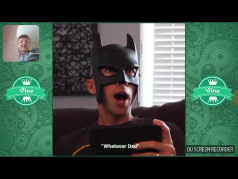 Try not to laugh challenge!! BatDad vine compilation