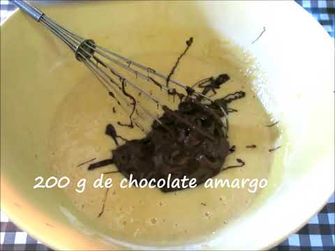 Queque de chocolate sin grasa